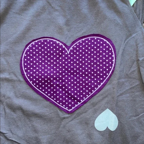 Delia’s Vintage Y2K Junior’s Zip Up Hoodie Vest Grey/Purple Size Medium - Picture 7 of 9